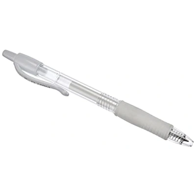 Imagen de Pilot G207 Bolígrafo roller de gel (retráctil, punta 0,7 mm), color blanco
