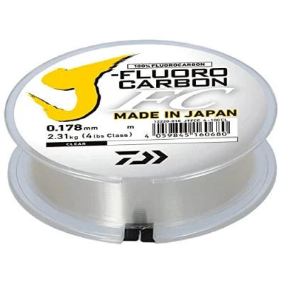 Imagen de Daiwa J Fluorocarbono Transparente 100m 0.326mm