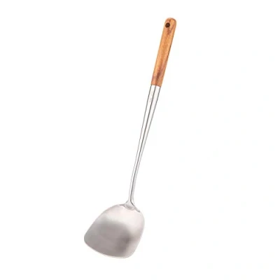 Imagen de espátula wok, de 43,16 cm para wok acero inoxidable 304.