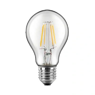 Imagen de Bombilla LED forma de pera, 4,5 W (40 W), E27, 470 lm, 2700 K, cristal transparente