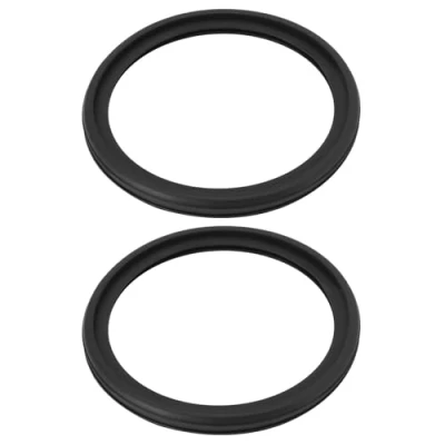 Imagen de YINETTECH Paquete de 2 Juntas para Tuberías Descarga Drenaje Cisterna Oculta Inodoro Compatible con Geberit 90 Mm 387.282.00.1