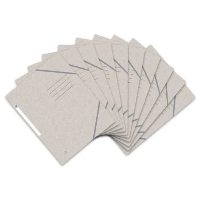 Imagen de Oxford FolderSys Carpeta con gomas (A4, 10 unidades), color beige