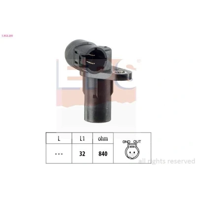 Imagen de EPS 1.953.291 Sensor de Cigueñal Made in Italy OE Equivalent RENAULT: ESPACE 4, MEGANE 2, 2 Stufenheck, OPEL: Vivaro A Furgón, Combi