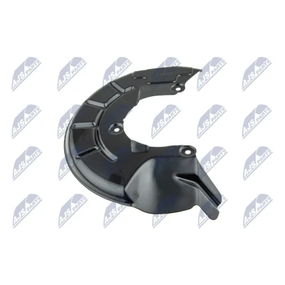 Imagen de NTY HTO VW 008 Chapa Protectora de Disco Freno Eje delantero, izquierda SEAT: Ibiza 4 Sportcoupe, 3, VOLKSWAGEN: Polo V Hatchback