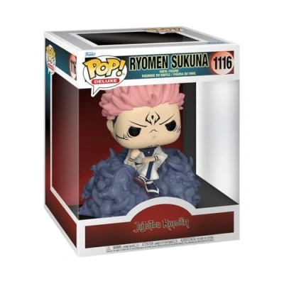 Imagen de Funko POP! Deluxe: Jujutsu Kaisen Sukuna Figuras Miniaturas Coleccionables Para Exhibición Idea De Regalo Mercancía Oficial Juguetes Niños Y Adultos Fans Anime