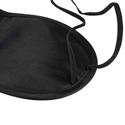 Imagen de Ojo con los ojos vendados Sleep Blackout Eye Shade Cover Office Night Sleeping Rest Aid Blindfold Patch Mujeres Hombres para Shift Works Travel Nap