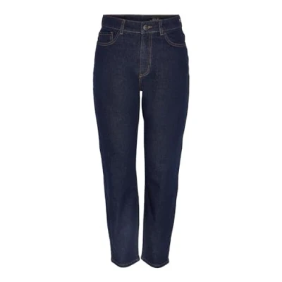Imagen de Noisy May MONI HIGH Waist Vaqueros rectos, Mujer, Talla: 30x32, Dark blue denim