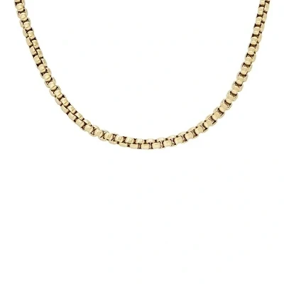 Imagen de Fossil Collar goldcoloured, Hombre, Talla: One Size, Gold coloured