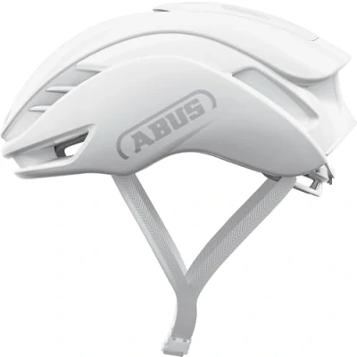Imagen de ABUS Casco de ciclismo carretera GameChanger 2.0, aerodinámico alto rendimiento con aerodinámica y ventilación optimizadas, para hombres mujeres, talla S, Pure White