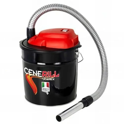 Imagen de Ribimex, Asa de transporte, PRCEN001, Cenerill Aspiradoras cenizas 1000 W, 18 L con doble filtro y lanza plana