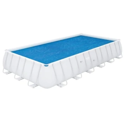 Imagen de BESTWAY Cobertor Solar Rectangular 703x336 cm para Piscinas Rectangulares de 640x274 Azul