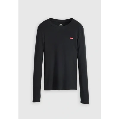 Imagen de Levi&#039;s Essential TEE Camiseta de manga larga, Mujer, Talla: Large, Anthracite night