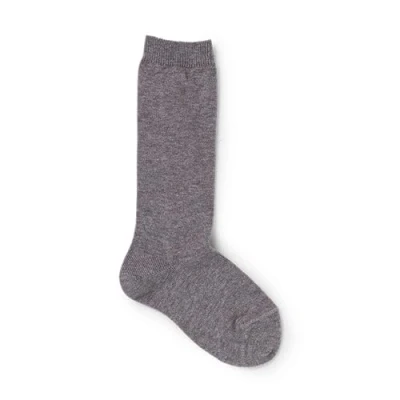 Imagen de CONDOR 2019/2 CALCETIN ALTO 75% Algodón, 22% Poliamida, 3% Elastano Unisex niños color: GRIS talla: T4(DE23A26)