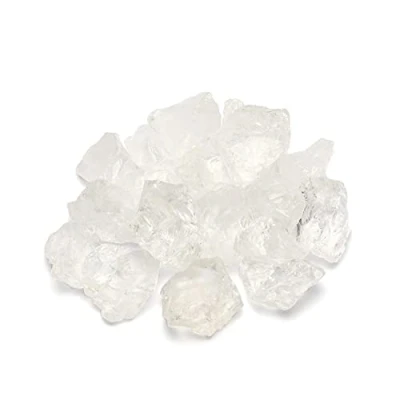 Imagen de PURAJA shungite gemstone set piedras naturales en bruto de primera calidad Uso versátil como agua, curativas, chakra Cristales puros (Cristal roca, 1000g)