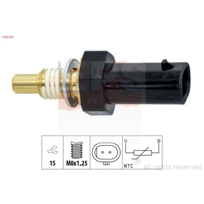 Imagen de EPS 1.830.403 Sensor de Temperatura del Refrigerante OPEL: Insignia B Grand Sport, Astra K Hatchback