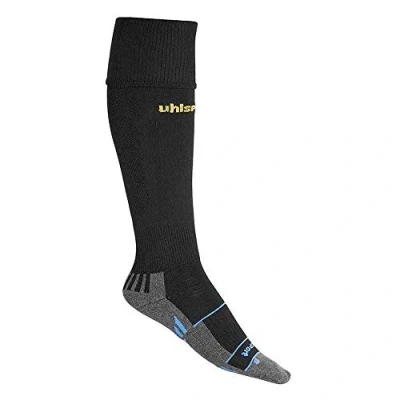 Imagen de Uhlsport Team Pro Player Medias de Equipaciones, Sin género, Negro/Dorado, 28 32