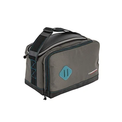 Imagen de Campingaz The Office 9L Bolsa de Enfriamiento Isotermica Almuerzo Nevera portatíl con Forro Plástico Aislamiento Térmico Fresca genial para Playa, Picnic, Camping, Gris
