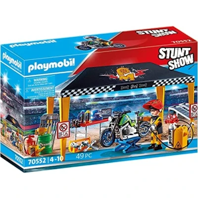 Imagen de PLAYMOBIL Stuntshow Tienda Taller 70552