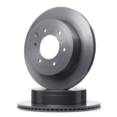 Imagen de BREMBO COATED DISC LINE 09.B637.11 Disco de freno 332 18 6 ventilación interna revestido altamente carbonizado MITSUBISHI: PAJERO 4