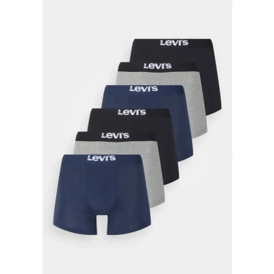 Imagen de Levi&#039;s MEN Basic Brief 6 PACK Calzoncillos, Hombre, Talla: Medium, Black/grey melange
