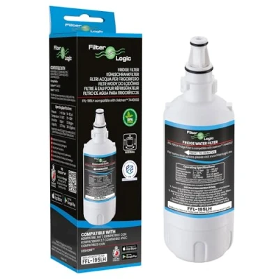 Imagen de FilterLogic FFL 195LH filtro de agua compatible con Liebherr 7440011, 9880980 InfinitySpring Cartucho para frigorífico