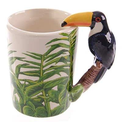 Imagen de Puckator SMUG44 Taza (13,5 x 8,5 11 cm), diseño de tucán