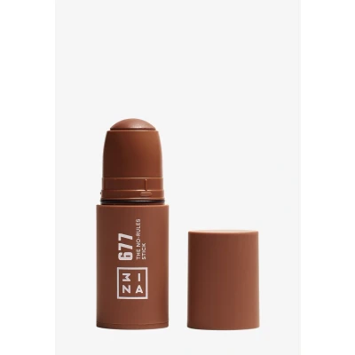 Imagen de 3INA MAKEUP The No Rules Stick 677 Colorete en Crema Marrón con Ácido Hialurónico Barra 3 1 Mejillas Labios y Ojos Acabado Natural Vegan Cruelty Free