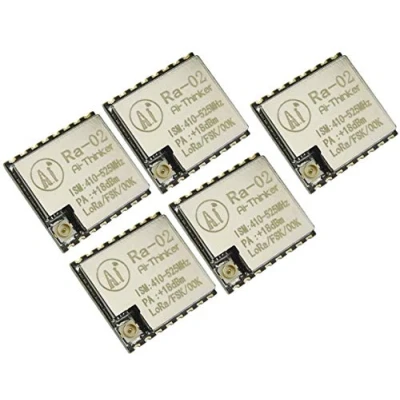 Imagen de TECNOIOT 5pcs Ra 02 SX1278 433MHz Wireless Serial Port Interface Lora Spread Ra02