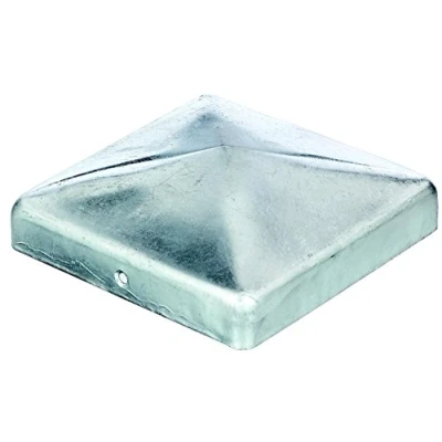 Imagen de Alberts 205881 Tapa de poste para postes madera, forma plana, galvanizado en caliente, 120 x mm
