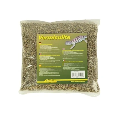 Imagen de Lucky Reptile Vermiculite 1 Liter Brutkonzentrat für Reptilieneier Inkubationssubstrat wärmeisolierend &amp; Feuchtigkeit regulierend Vermiculit Reptilienzucht Bodengrund Terrarium