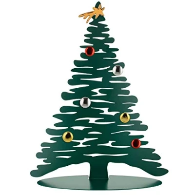 Imagen de Alessi Christmas Tree Bark BM06 GR Green 45 cm by Michel Boucquillon &amp; Donia Maaoui