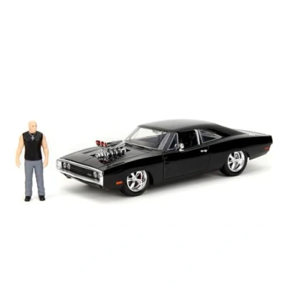 Imagen de JADA Fast&amp;Furious Dodge con Figura Toreto 1:24
