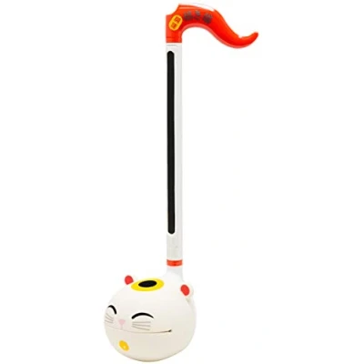 Imagen de Otamatone Regular Lucky Cat, Instrumento Musical Electrónico Japonés Sintetizador Portátil Sensibles al Tacto Musicales Instrumentos Regalo Niños Adolescentes Adultos Cumpleaños Juego Juguetes
