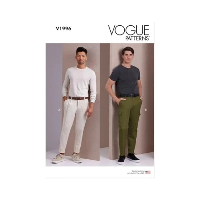 Imagen de VOGUE PATTERNS V1996BB BB Pantalones para hombre (44 46 48 50 52)