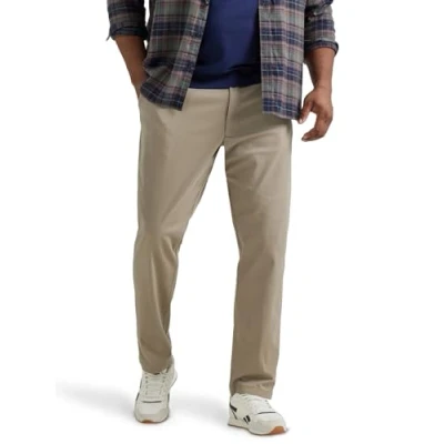 Imagen de LEE Men&#039;s Performance Series Extreme Comfort Relaxed Pant, Khaki, 40W x 32L
