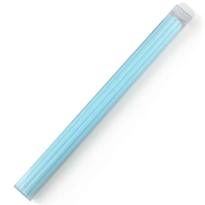 Imagen de Mopec Cirio Acanalado de Color Azul en una Caja, Pack 1 Unidad, Cera, 37.00x37.00x43.00 cm