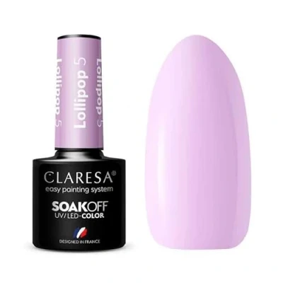 Imagen de 5 esmaltes de uñas UV Lollipop ml Claresa