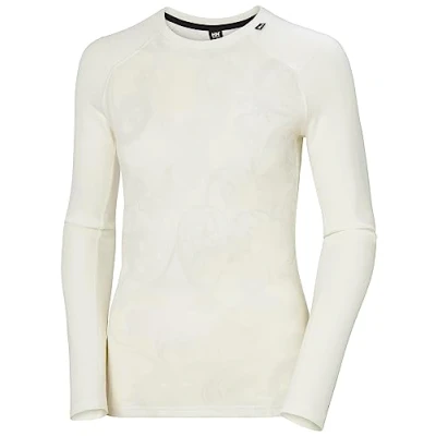Imagen de Helly Hansen Womens W Lifa Merino Midw Gra Crew, Blanco, S