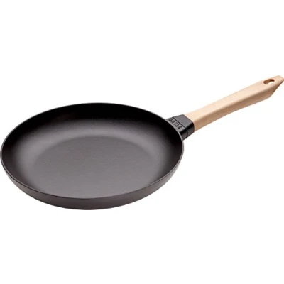 Imagen de Staub Frying Pan Black ø 28 cm enamelled non stick coating
