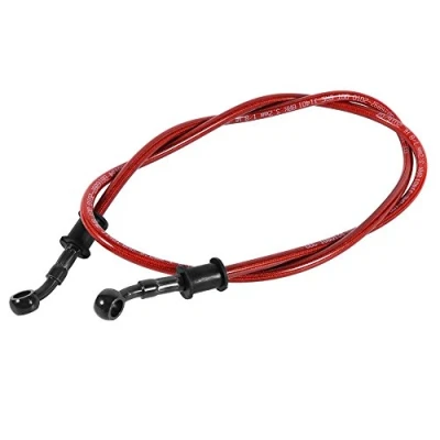 Imagen de 1200 mm Tubo Flexible de Aceite Freno,Líneas Freno Trenza para Moto,Manguera Freno,Latiguillo Moto Acero
