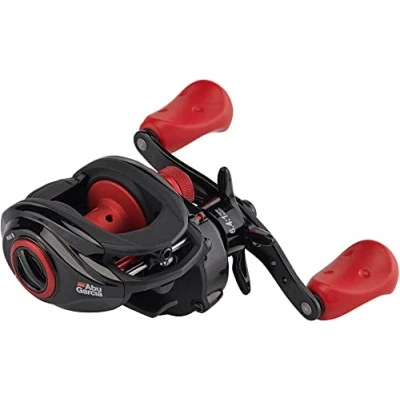 Imagen de Abu Garcia MAX X Carrete de Pesca bajo Perfil, Rojo y Negro para depredador, Lucio, Perca lucioperca
