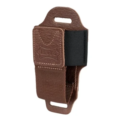 Imagen de Levy&#039;s Leathers MM14 BRN Accessories Soporte para transmisor inalámbrico de cuero