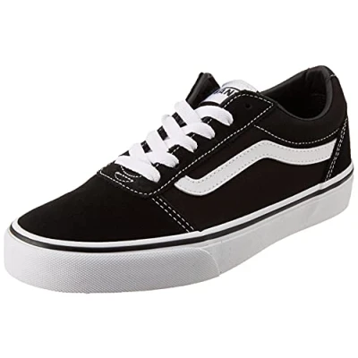 Imagen de Vans Ward, Zapatillas para Unisex niños, (SUEDE/CANVAS) BLACK/WHITE, 36.5 EU