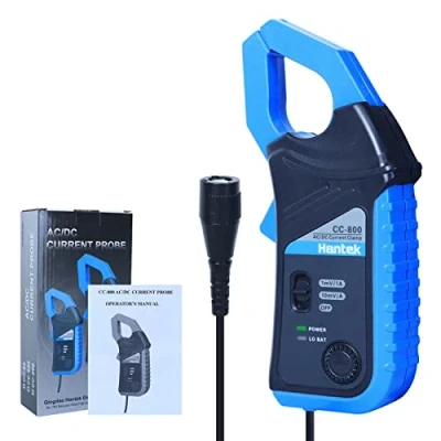 Imagen de Hantek CC 800 AC/DC Alicates de corriente con osciloscopio (5 kh, ancho banda: 1 mV/10 mV/A, 500 A/800 A, conector BNC)
