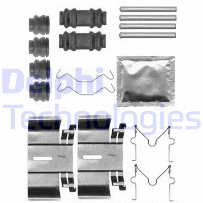 Imagen de DELPHI LX0563 Kit de accesorios, pastillas frenos TOYOTA: RAV4 II SUV, NISSAN: TERRANO 2