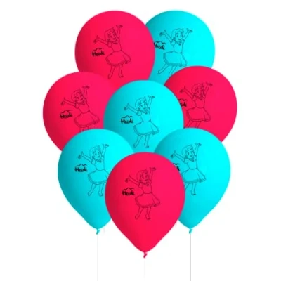 Imagen de BeenSmile, Globos LATEX HEIDI, Latex, Decoración Cumpleaños Niños, Artículos de Fiesta Infantil, 8