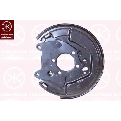 Imagen de KLOKKERHOLM 8109375 Chapa Protectora de Disco Freno Eje delantero, izquierda TOYOTA: Yaris I Hatchback