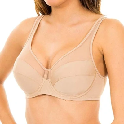 Imagen de DIM Generous Classic Underwire BRA Sujetador con aros, Mujer, Talla: 70C, New skin