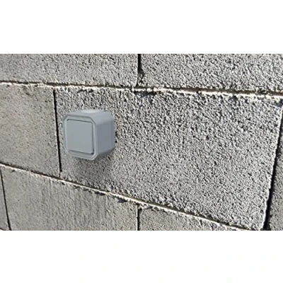 Imagen de LEGRAND, Plexo New 069716L Interruptor de cruz (10 A, 250 V, IP55 IK07), color gris