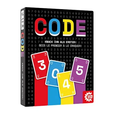 Imagen de Game Factory 646301, código, Juego de Cartas para Adultos y niños a Partir 8 años, 2 Jugadores, Color